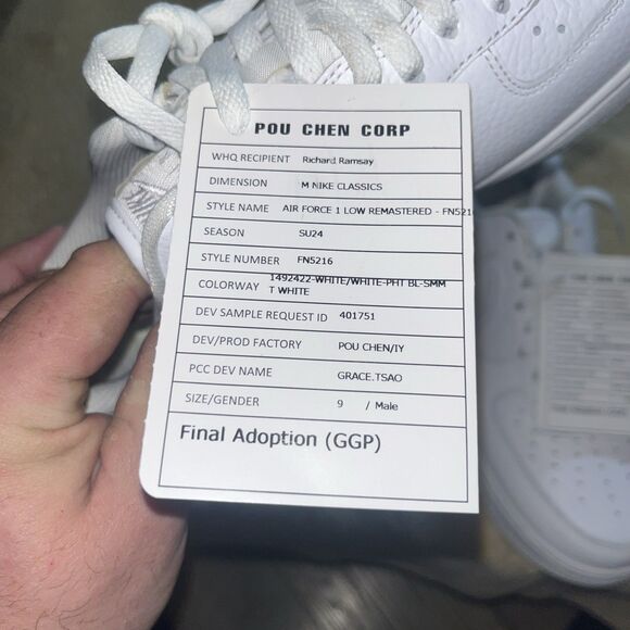 air force 1 Promo Ggp Sample Super Rare Never Released Size 9 main image 4